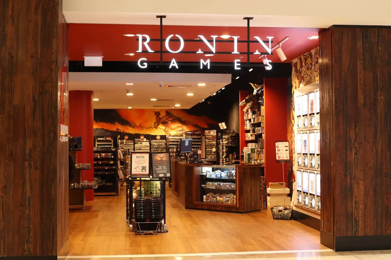 Ronin Games Belconnen cover